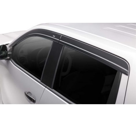 AVS 2022 Nissan Frontier Ventvisor Low Profile Deflectors 4pc - Smoke