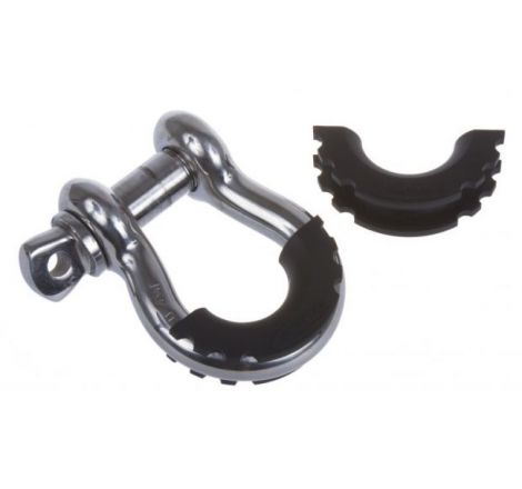 Daystar D-Ring Shackle Isolator Black Pair