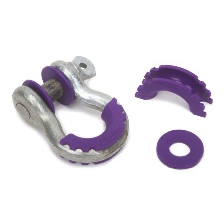 Daystar D-Ring Isolator and Washers Purple