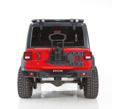 Go Rhino 08-22 Jeep Wrangler JL/JLU Body Mount Spare Tire Carrier - Tex. Blk