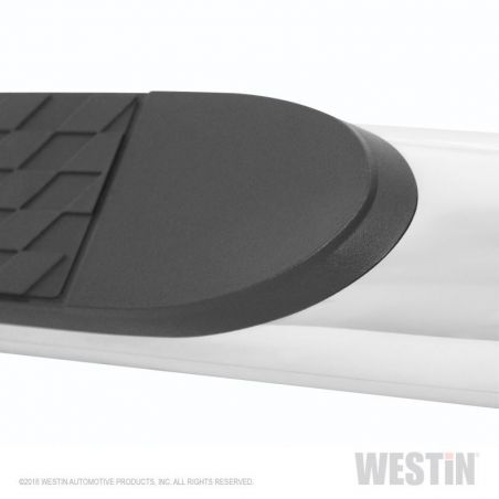 Westin 19-23 RAM 1500 Quad Cab (Excl. 2019+ Classic) Platinum 4 Oval Nerf Step Bars - SS