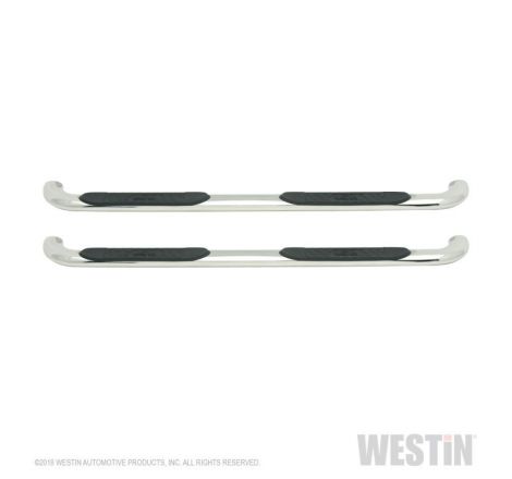 Westin 19-23 RAM 1500 Quad Cab (Excl. 2019+ Classic) Platinum 4 Oval Nerf Step Bars - SS