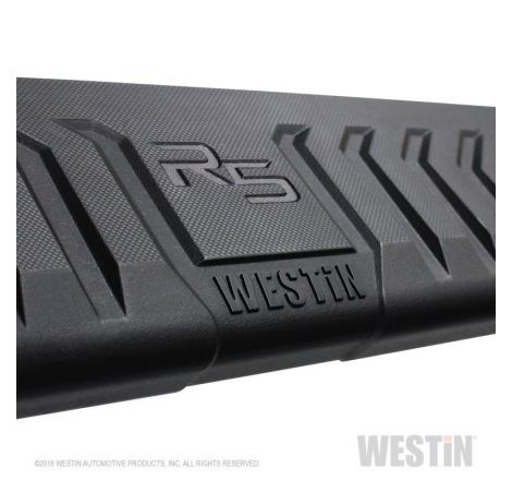 Westin 99-16 Ford F-250/350/450/550 Crew Cab 6.75ft. Bed R5 M-Series W2W Nerf Step Bars - Polish SS