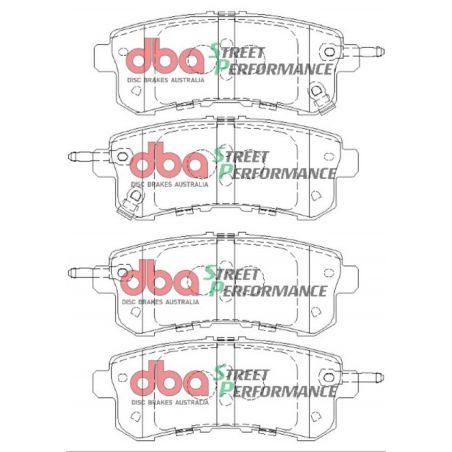 DBA 11-13 Infiniti QX56 (Rear Rotor) SP Performance Rear Brake Pads