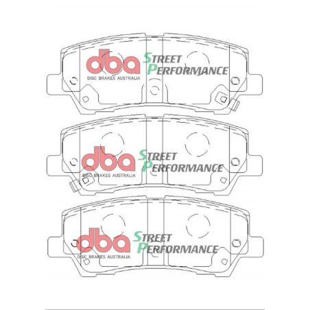 DBA 15-19 Ford Mustang GT (w/Performance Package/380mm Front Rotor) SP Performance Rear Brake Pads