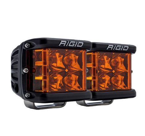 Rigid Industries D-SS Spot w/ Amber PRO Lens (Pair)