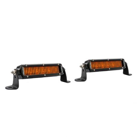 Rigid Industries SR-Series SAE 6in. w/ Amber PRO Lens (Pair)