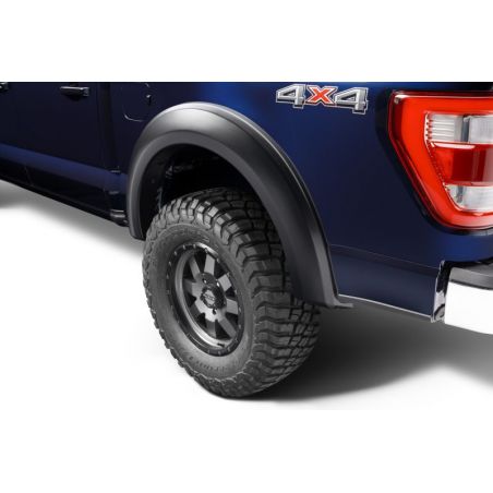 Bushwacker 21-22 Ford F-150 Extend-A-Fender Style Flares 2pc - Black