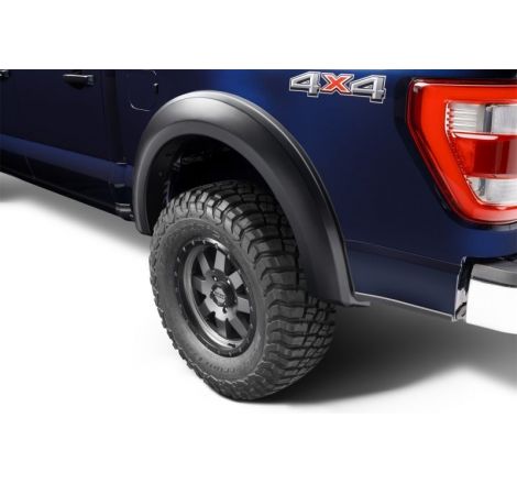 Bushwacker 21-22 Ford F-150 Extend-A-Fender Style Flares 2pc - Black