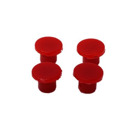 Energy Suspension Universal End Plug Set .53in Dia - Red