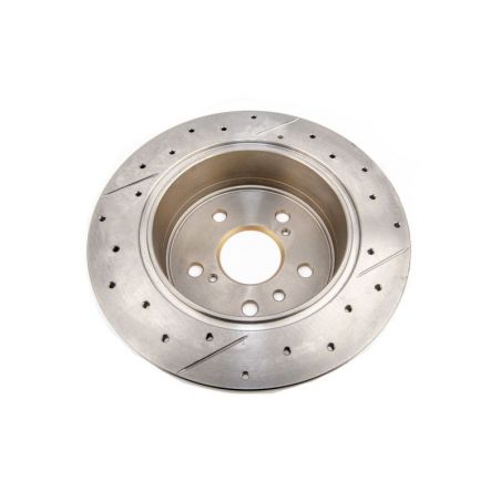 DBA 13-18 Lexus ES300h Rear Drilled & Slotted Street Series Rotor