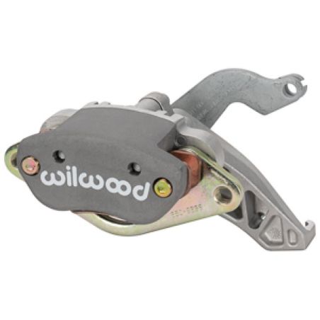 Wilwood Caliper-MC4 Mechanical-R/H Grey w/ Logo 1.11in Piston .39in Disc