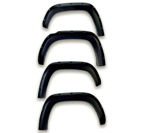 EGR 19-22 Ford Ranger Painted To Code Shadow Traditional Bolt-On Look Fender Flares Black Set Of 4