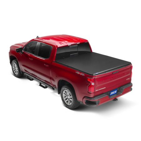 Tonno Pro 04-15 Nissan Titan (Incl. Track Sys Clamp Kit) 5ft. 7in. Bed Hard Fold Tonneau Cover