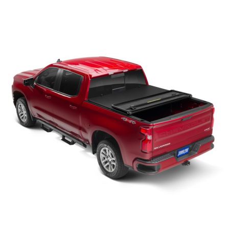 Tonno Pro 04-15 Nissan Titan (Incl. Track Sys Clamp Kit) 5ft. 7in. Bed Hard Fold Tonneau Cover