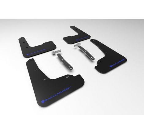 Rally Armor 21-23 Hyundai Elantra (Will Not Fit Elantra N/N Line) Black UR Mud Flap w/ Blue Logo