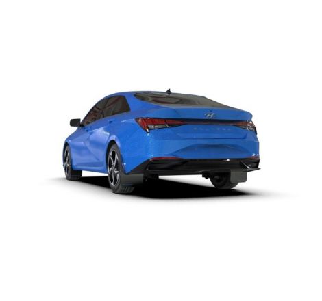 Rally Armor 21-23 Hyundai Elantra (Will Not Fit Elantra N/N Line) Black UR Mud Flap w/ Blue Logo