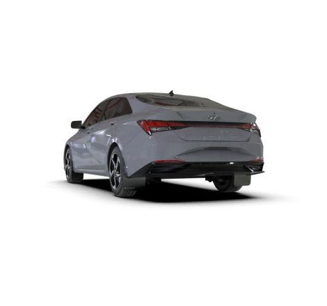 Rally Armor 21-23 Hyundai Elantra (Will Not Fit Elantra N/N Line) Black UR Mud Flap w/ Grey Logo