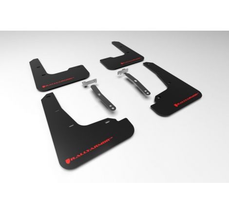 Rally Armor 21-23 Hyundai Elantra (Will Not Fit Elantra N/N Line) Black UR Mud Flap w/ Red Logo