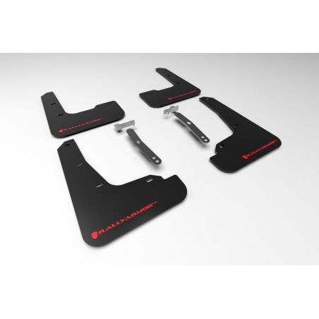 Rally Armor 21-23 Hyundai Elantra (Will Not Fit Elantra N/N Line) Black UR Mud Flap w/ Red Logo