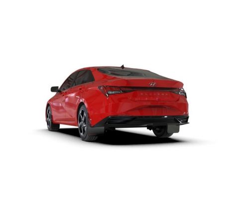 Rally Armor 21-23 Hyundai Elantra (Will Not Fit Elantra N/N Line) Black UR Mud Flap w/ Red Logo