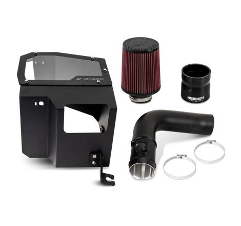 Mishimoto 2022+ Subaru WRX Performance Air Intake - Oiled Filter - Micro-Wrinkle Black