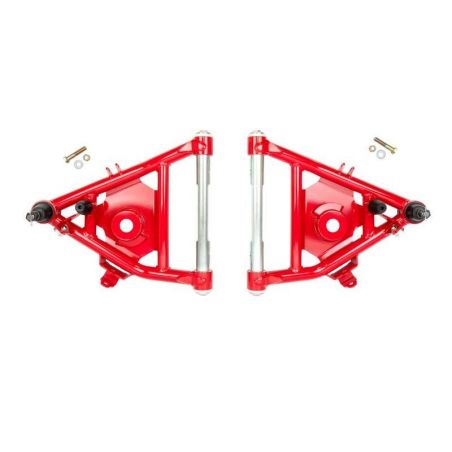 UMI Performance 73-87 GM C10 Street Performance Lower Control Arms - Red