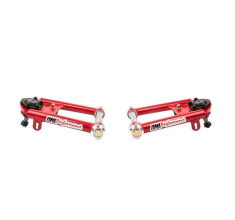 UMI Performance 73-87 GM C10 Street Performance Upper Control Arms - Red