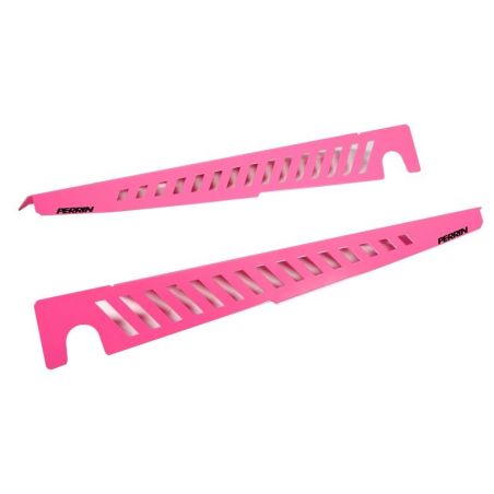 Perrin 22-23 Subaru WRX Fender Shroud Set - Hyper Pink