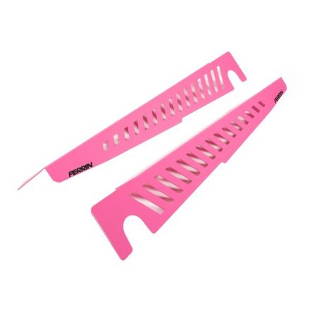 Perrin 22-23 Subaru WRX Fender Shroud Set - Hyper Pink