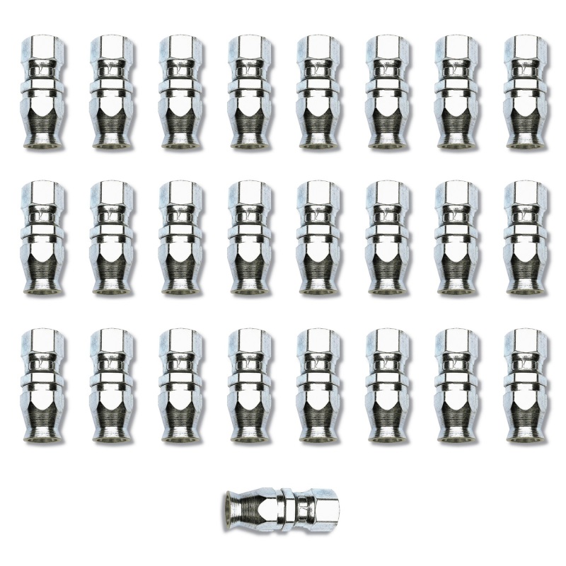 Russell Performance -6 AN Endura Pwerflex Power Steering Straight Hose Ends (25 pcs.)