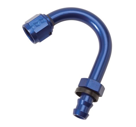 Russell Performance -6 AN Twist-Lok 150 Degree Hose End (1in Radius)