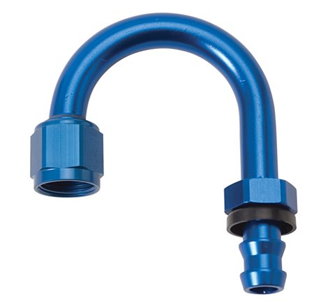 Russell Performance -6 AN Twist-Lok 180 Degree Hose End (1in Radius)