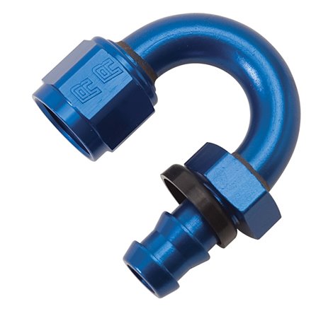 Russell Performance -6 AN Twist-Lok 180 Degree Hose End (9/16in Radius)