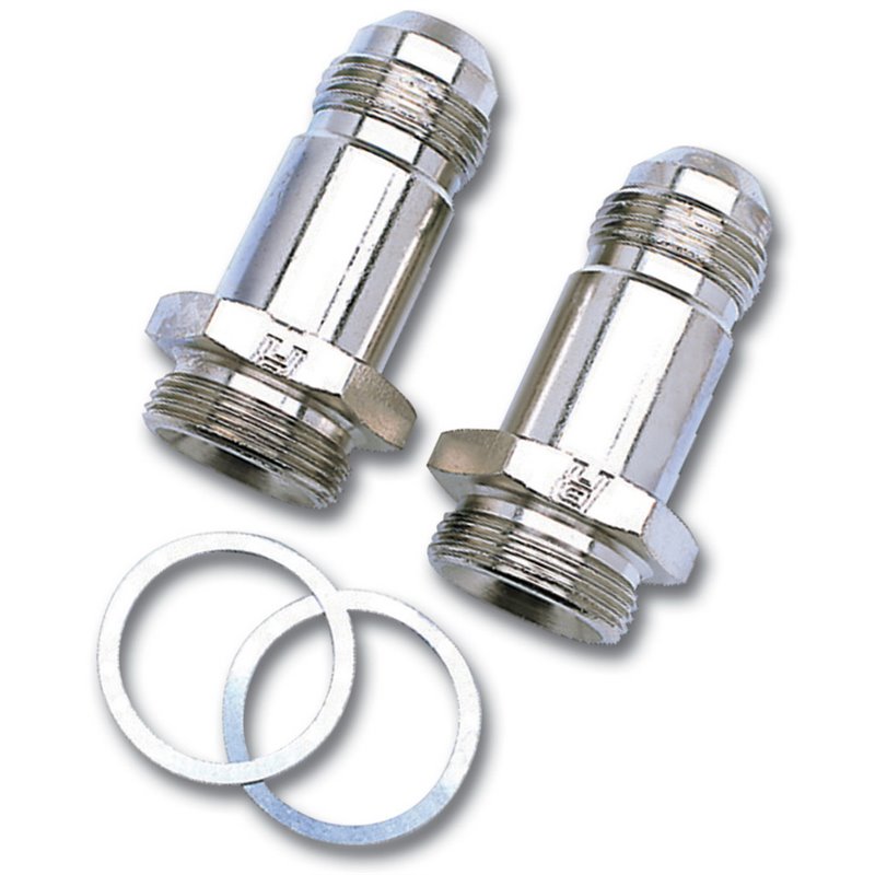 Russell Performance -8 AN Carb Adapter Fittings (2 pcs.) (Endura)