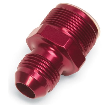 Russell Performance 1in-20 x 8 AN Male Flare Adapter (66-89 Edelbrock Q-Jets/75-89 Stock Q-Jets)