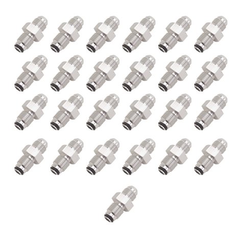 Russell Performance -6 AN (male to 1/2in-20 O-ring seal) Power Steering Adapter (25 pcs.)