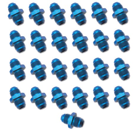 Russell Performance -6 AN Flare Union (Blue) (25 pcs.)