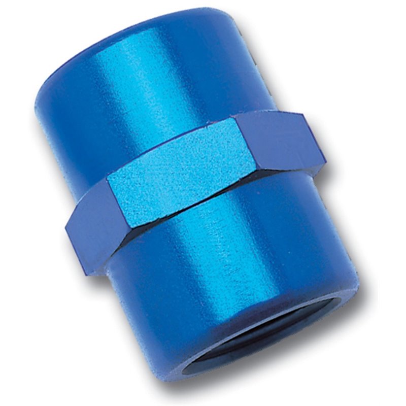 Russell Performance 1/8in Female Pipe Coupler (Blue)