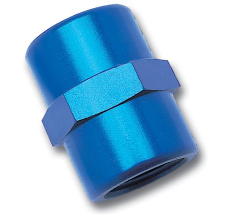 Russell Performance 1/4in Female Pipe Coupler (Blue)