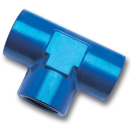 Russell Performance 1/2in Female Pipe Tee Fitting (Blue)