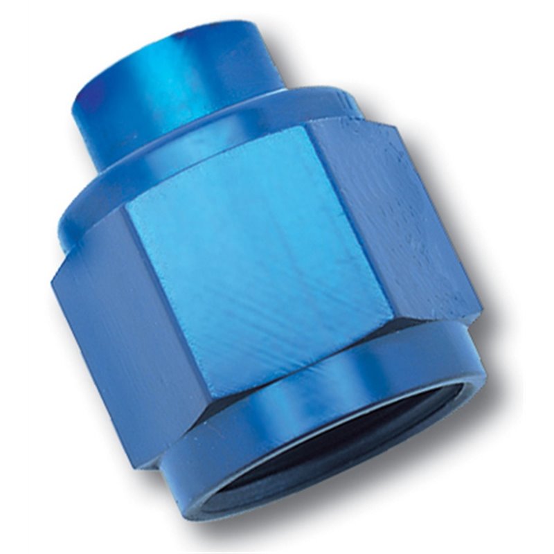 Russell Performance -4 AN Flare Cap (Blue)