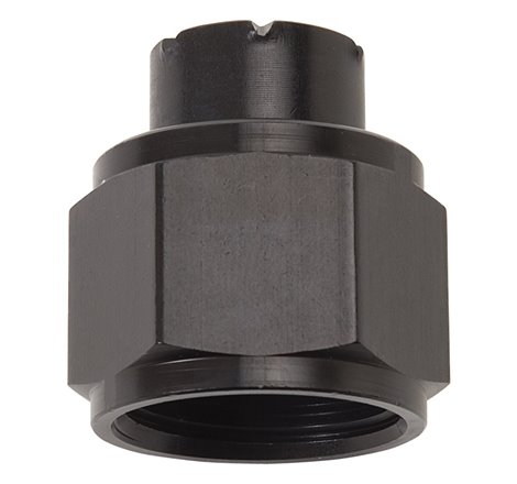 Russell Performance -12 AN Flare Cap (Black)