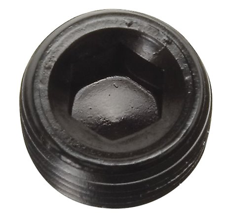 Russell Performance 1/8in Allen Socket Pipe Plug (Black)