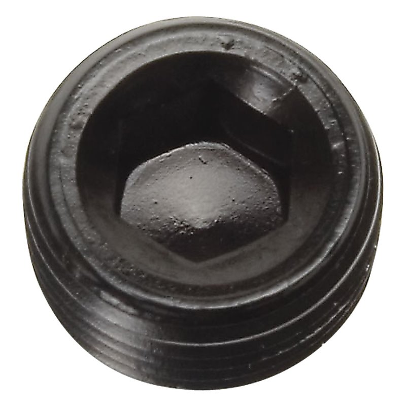 Russell Performance 1/4in Allen Socket Pipe Plug (Black)