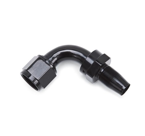 Russell Performance -6 AN 90 Degree Hose End Without Socket - Black