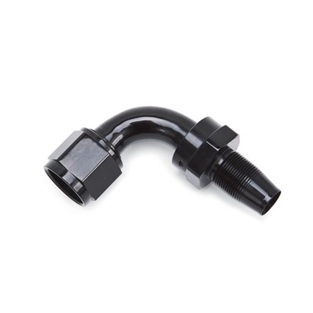 Russell Performance -6 AN 90 Degree Hose End Without Socket - Black