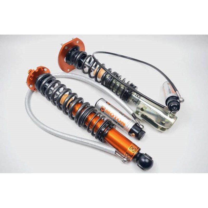 Moton 2-Way Clubsport Coilovers True Coilover Style Rear Porsche 964 Carrera 2/4/RS - Street