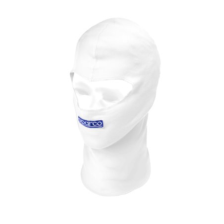 Sparco Head Hood 100 Percent Cotton White