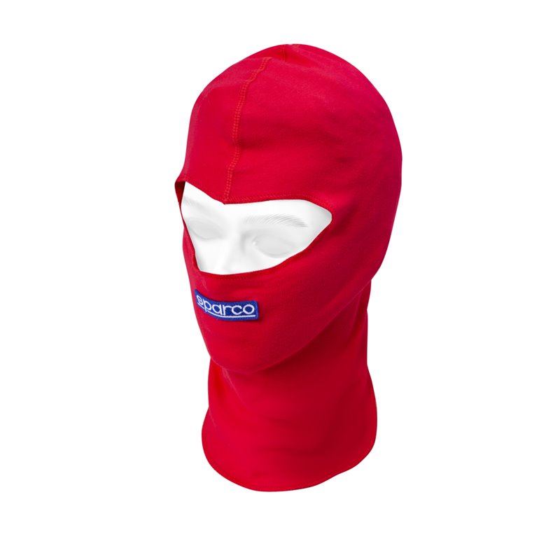 Sparco Head Hood 100 Percent Cotton Red